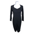 Unisex Nanso - Trikotaažist kleit, suurus 40 - Must ()