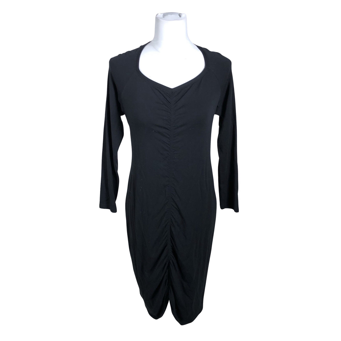Unisex Nanso - Trikotaažist kleit, suurus 40 - Must (1)