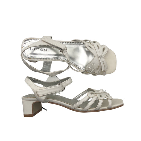Unisex Tango - Kontsaga rihmikud, suurus 36 - Looduslik valge ()