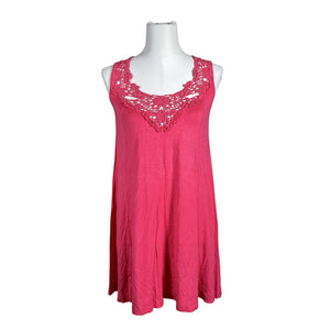 Unisex Happy Holly - Trikotaažist tuunika, suurus 34 - Roosa (1)