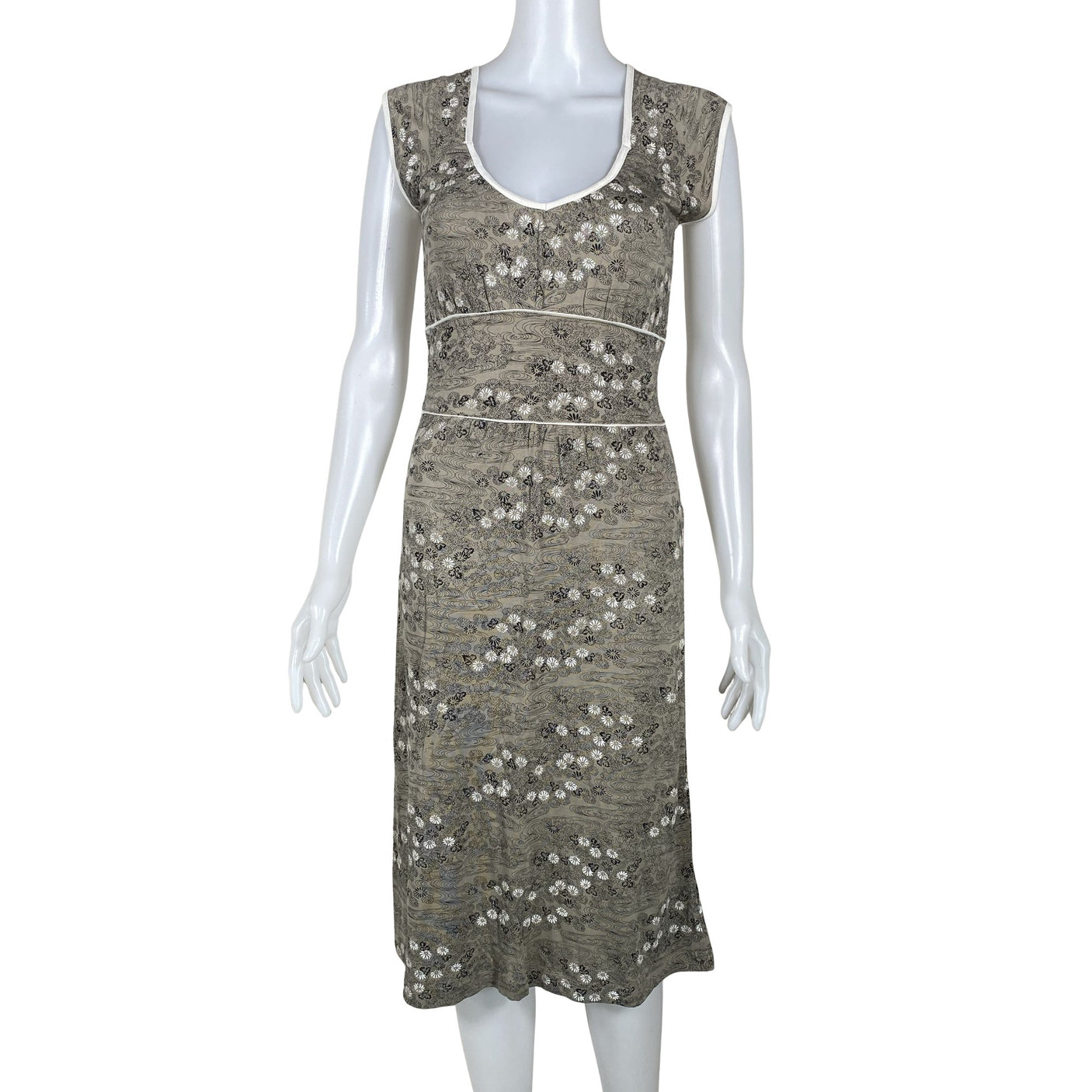 Unisex Aventura - Trikotaažist kleit, suurus 34 - Beige (1)