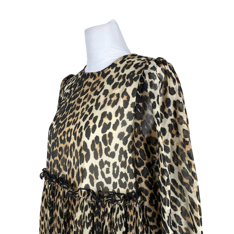 Unisex Ganni - Õhuke kleit, suurus 38 - Pruun (2)