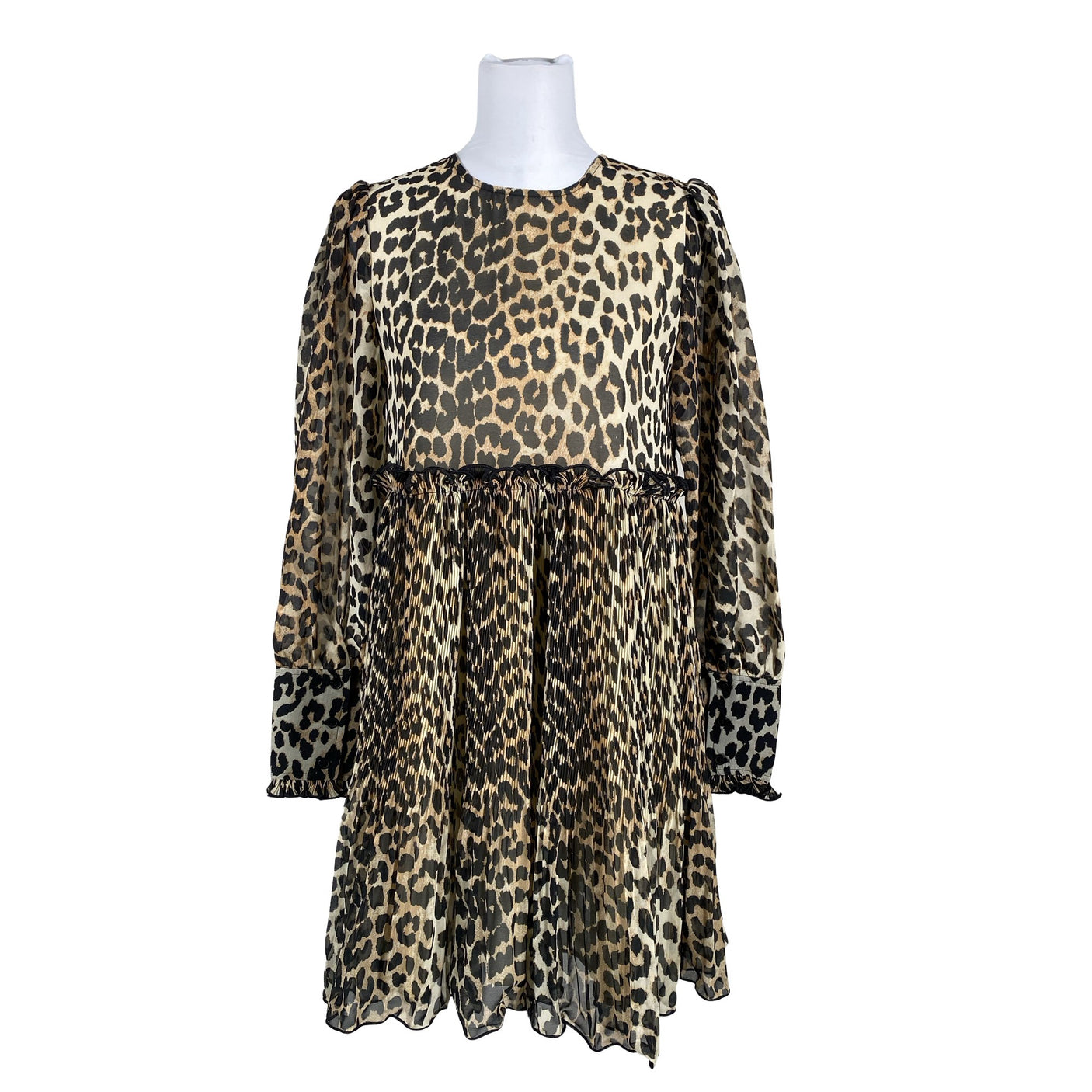 Unisex Ganni - Õhuke kleit, suurus 38 - Pruun (1)
