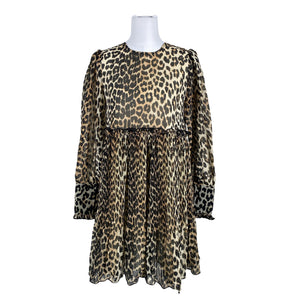 Unisex Ganni - Õhuke kleit, suurus 38 - Pruun (1)