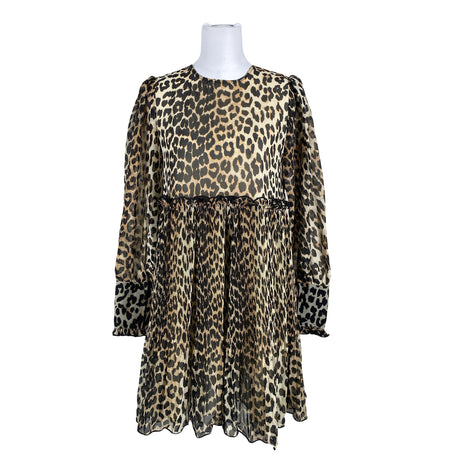 Unisex Ganni - Õhuke kleit, suurus 38 - Pruun ()