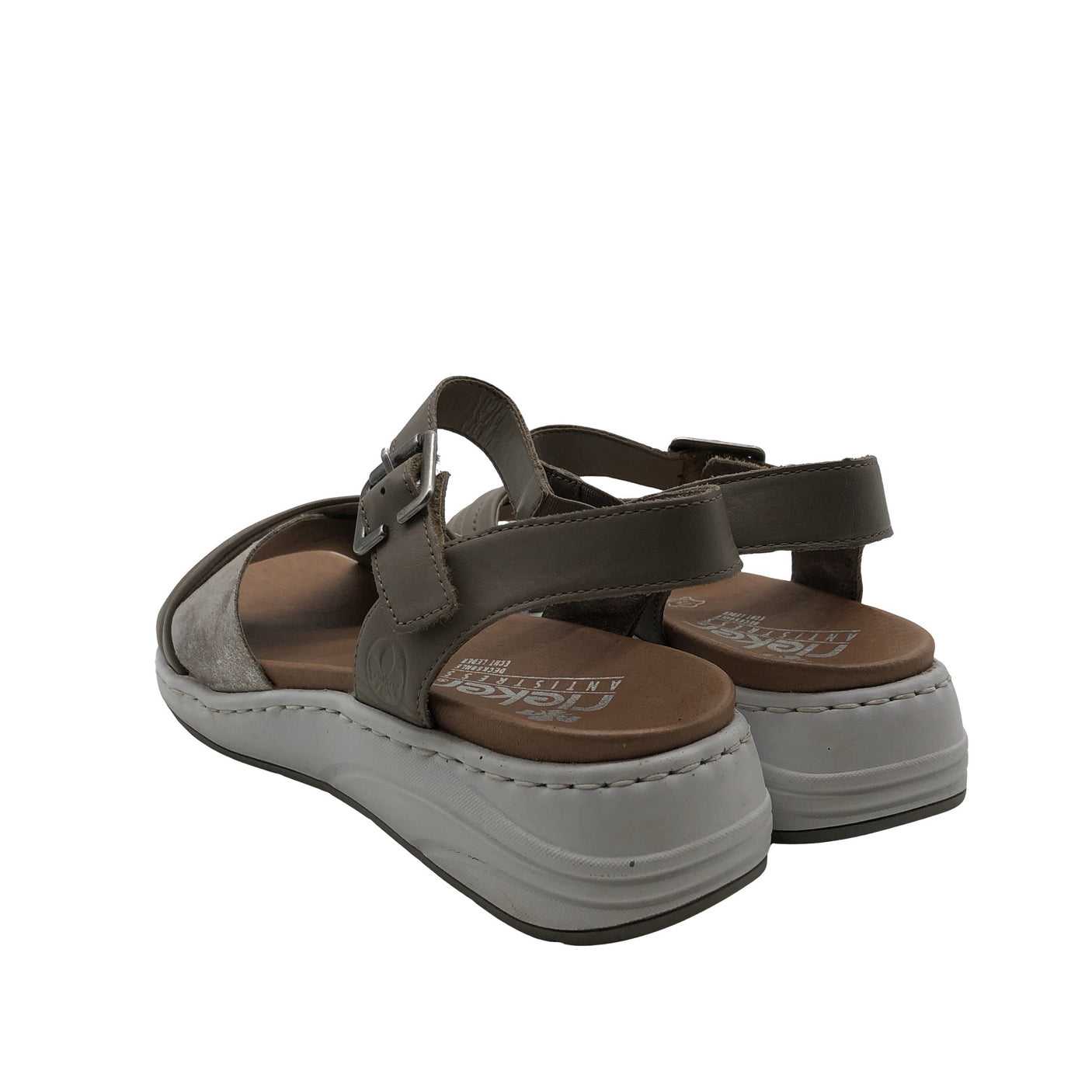 Unisex Rieker - Rihmikud, suurus 38 - Pruun (2)