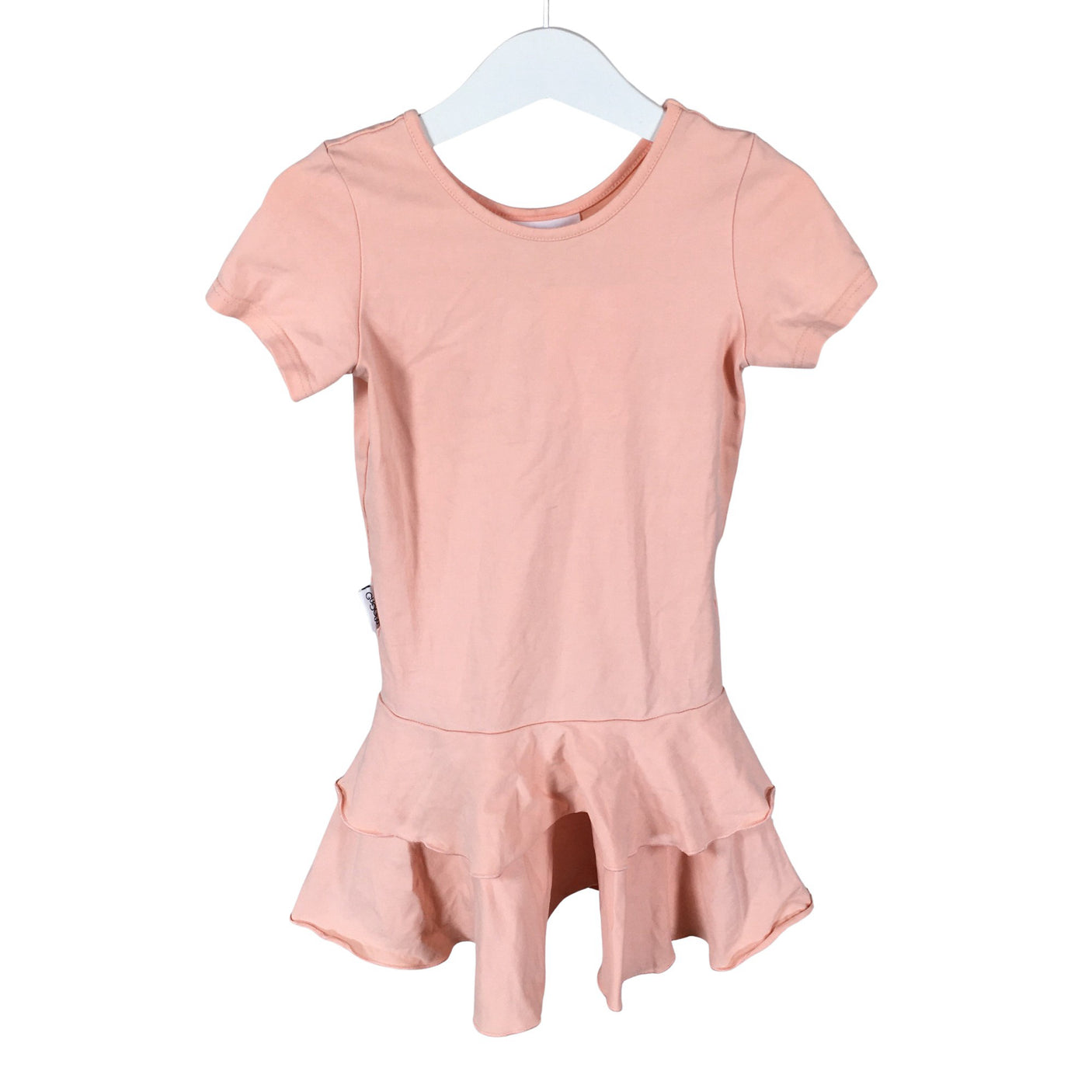 Unisex Gugguu - Trikotaažist kleit, suurus 110 - 116 - Heleroosa (1)