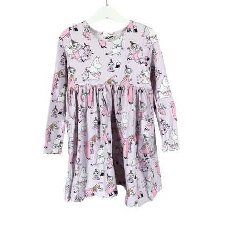 Unisex Moomin by Martinex - Trikotaažist kleit, suurus 110 - 116 - Lilla ()