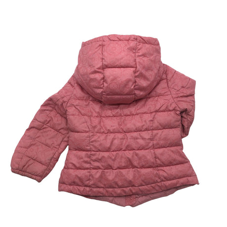 Unisex Benetton - Õhem talvejope, suurus 80 - 86 - Heleroosa (2)