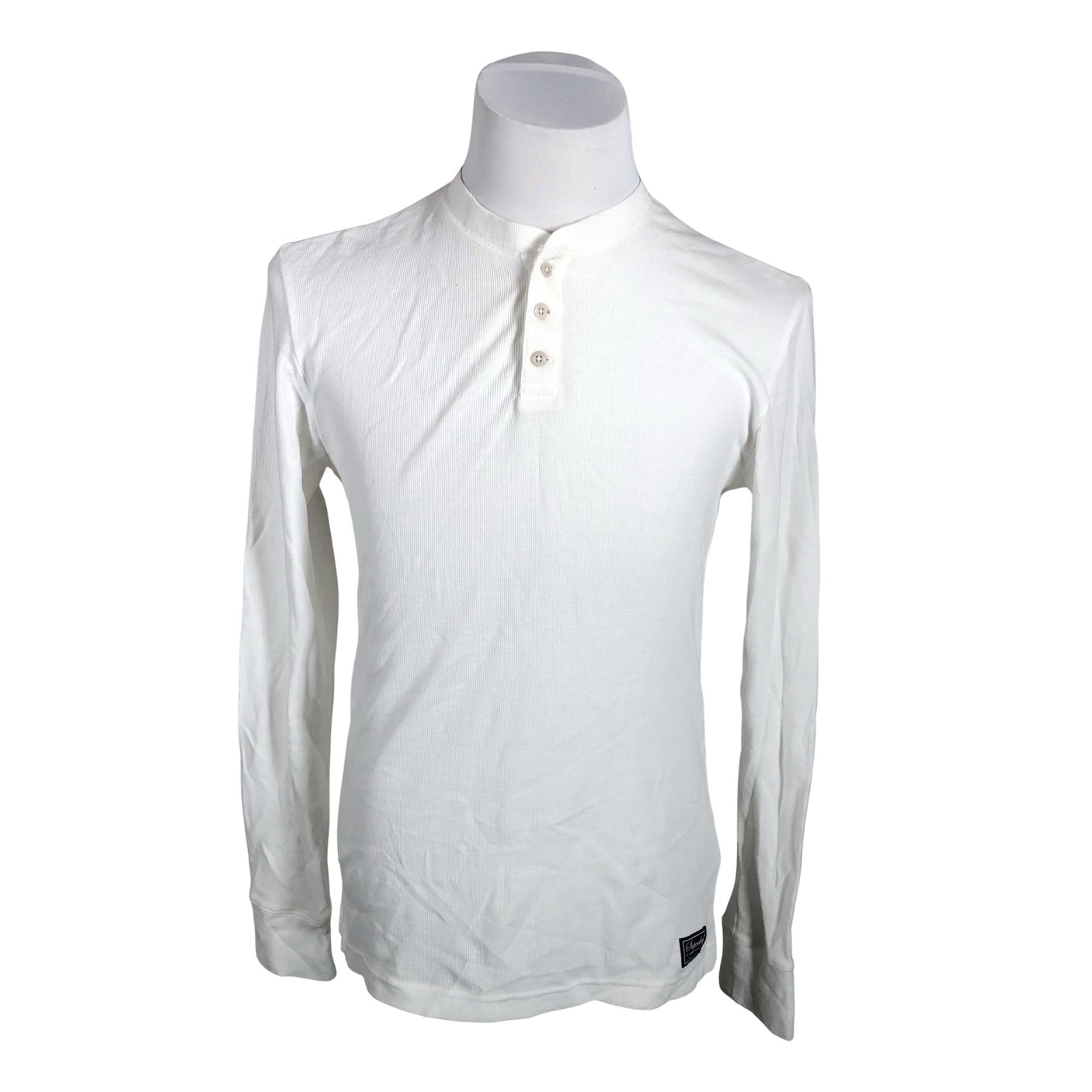 Unisex Superdry - Trikotaažist pluus, suurus M - Valge (1)