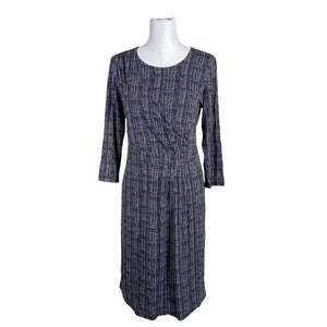 Unisex Ril's - Trikotaažist kleit, suurus 38 - Sinine (1)
