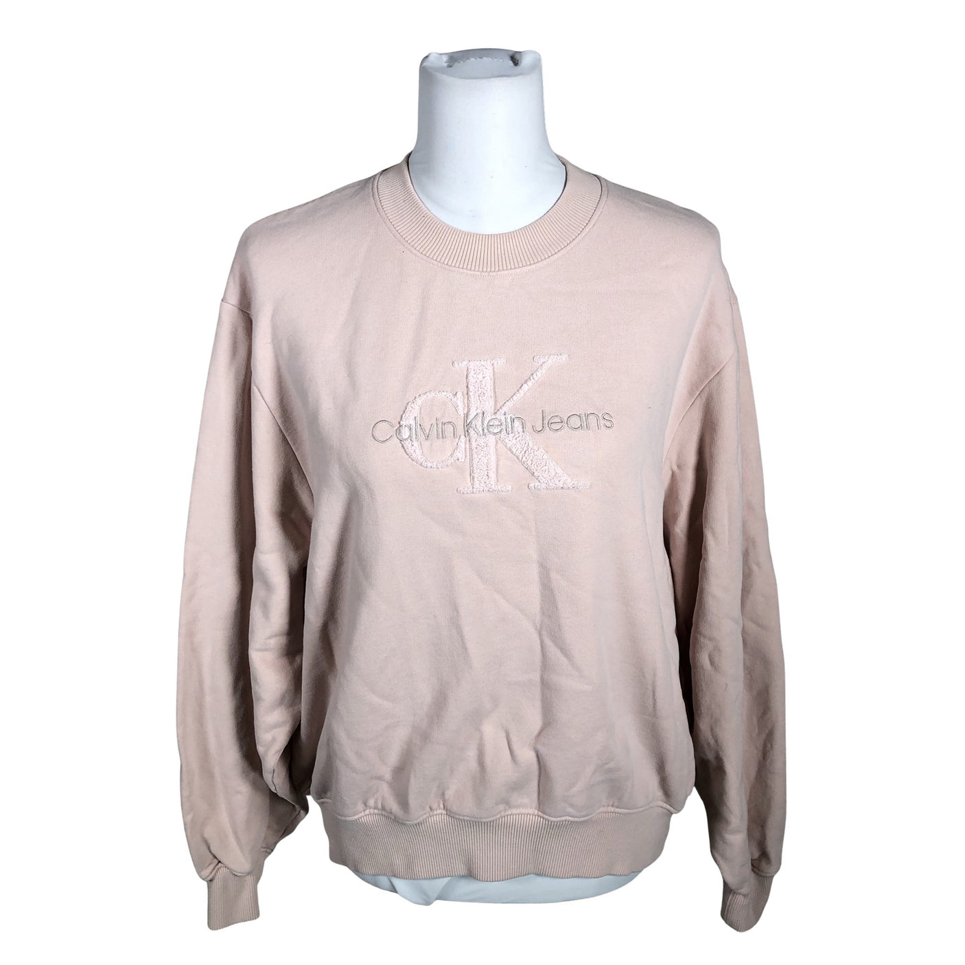 Unisex Calvin Klein Jeans - Dressikangast pluus, suurus 40 - Heleroosa (1)
