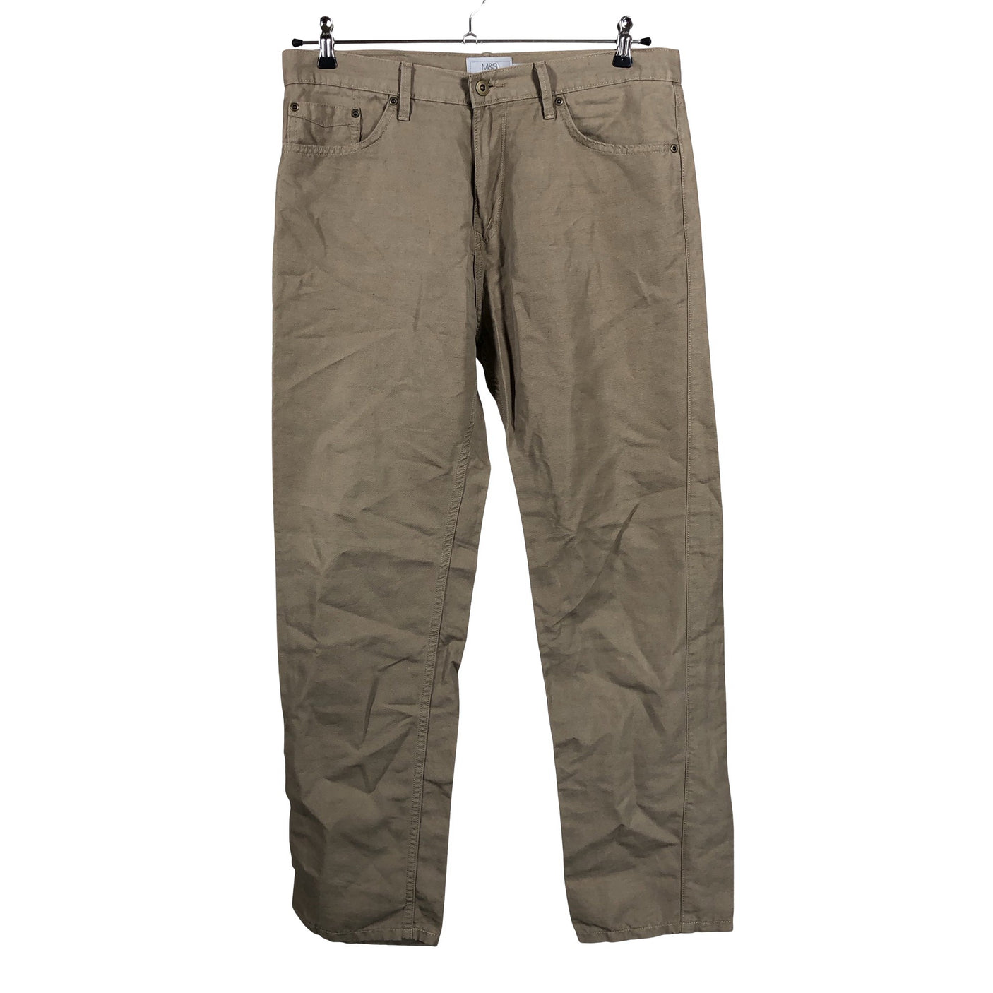 Unisex Marks&Spencer - Teksad, suurus W34 - Pruun (1)