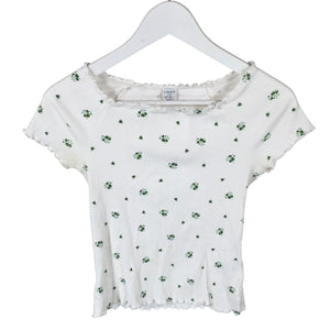 Unisex Lindex - T-särk, suurus 158 - 164 - Valge (1)