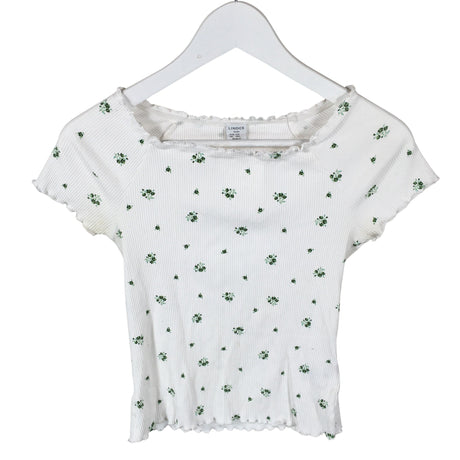 Unisex Lindex - T-särk, suurus 158 - 164 - Valge ()