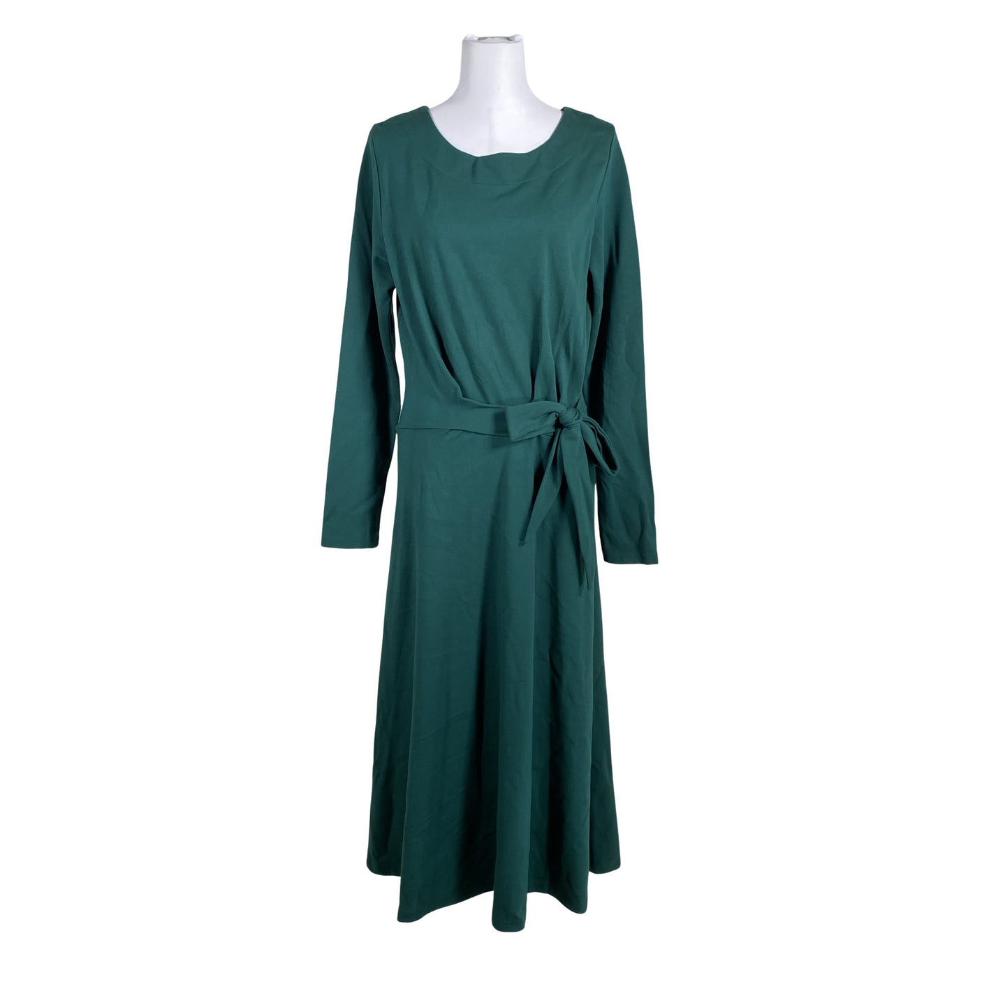 Unisex Nanso - Trikotaažist kleit, suurus 40 - Roheline (1)
