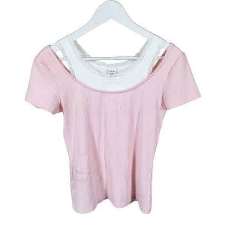 Unisex Lindex - T-särk, suurus 164 - 170 - Heleroosa ()