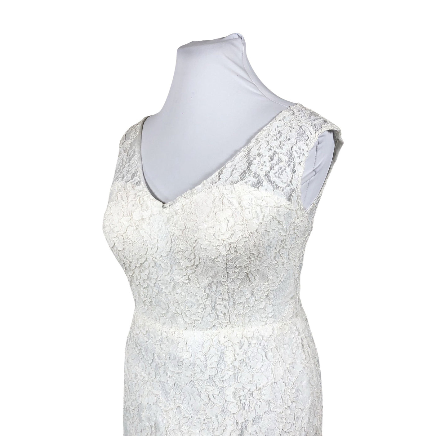 Unisex Dazzling - Pidulik kleit, suurus 42 - Valge (2)
