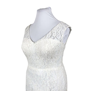 Unisex Dazzling - Pidulik kleit, suurus 42 - Valge (2)