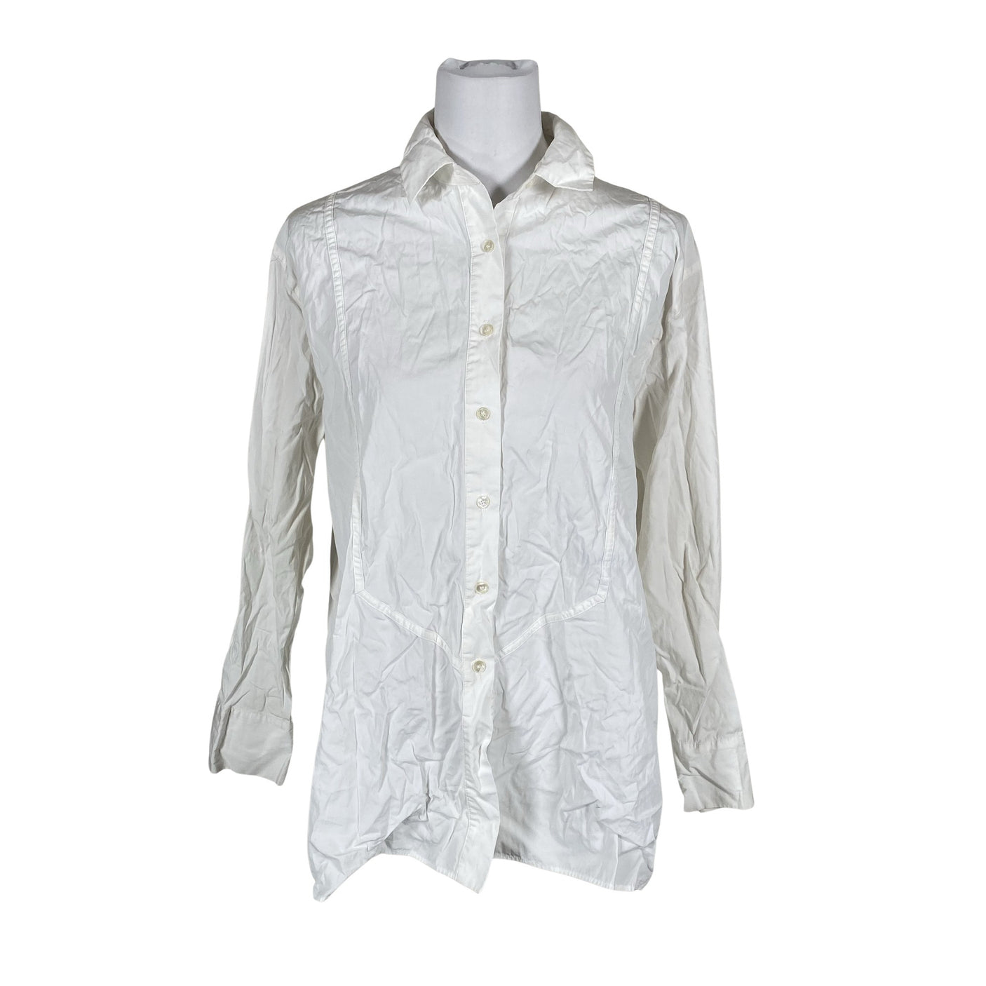 Unisex Massimo Dutti - Triiksärk, suurus 38 - Valge (1)