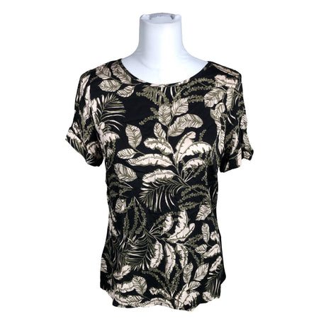 Unisex Tramontana - Lühikeste käistega pluus, suurus 38 - Must ()