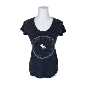 Unisex Abercrombie&Fitch - T-särk, suurus 34 - Hall (1)