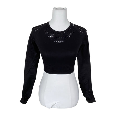Unisex Gymshark - Spordisärk, pikad käised, suurus 36 - Must ()