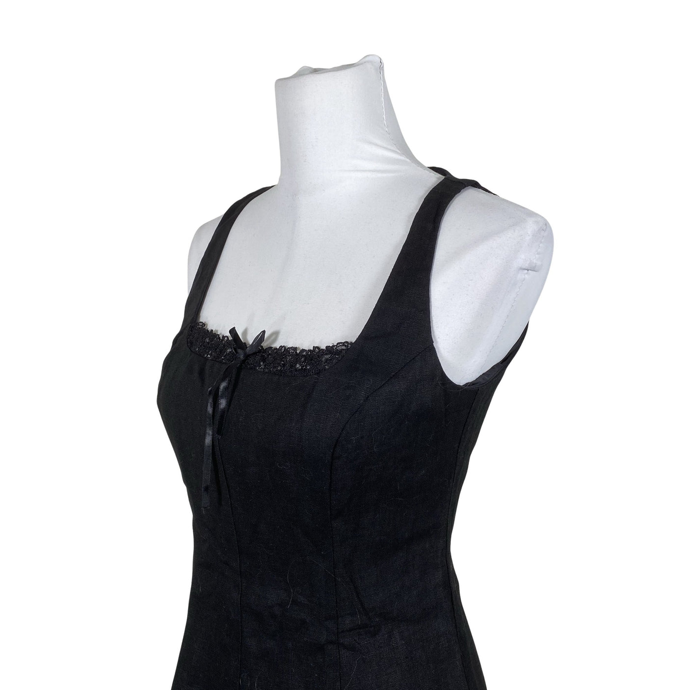 Unisex Andiata - Mitteveniv kleit, suurus 36 - Must (3)