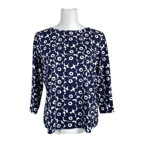 Unisex Marimekko - Trikotaažist pluus, suurus 38 - Sinine ()