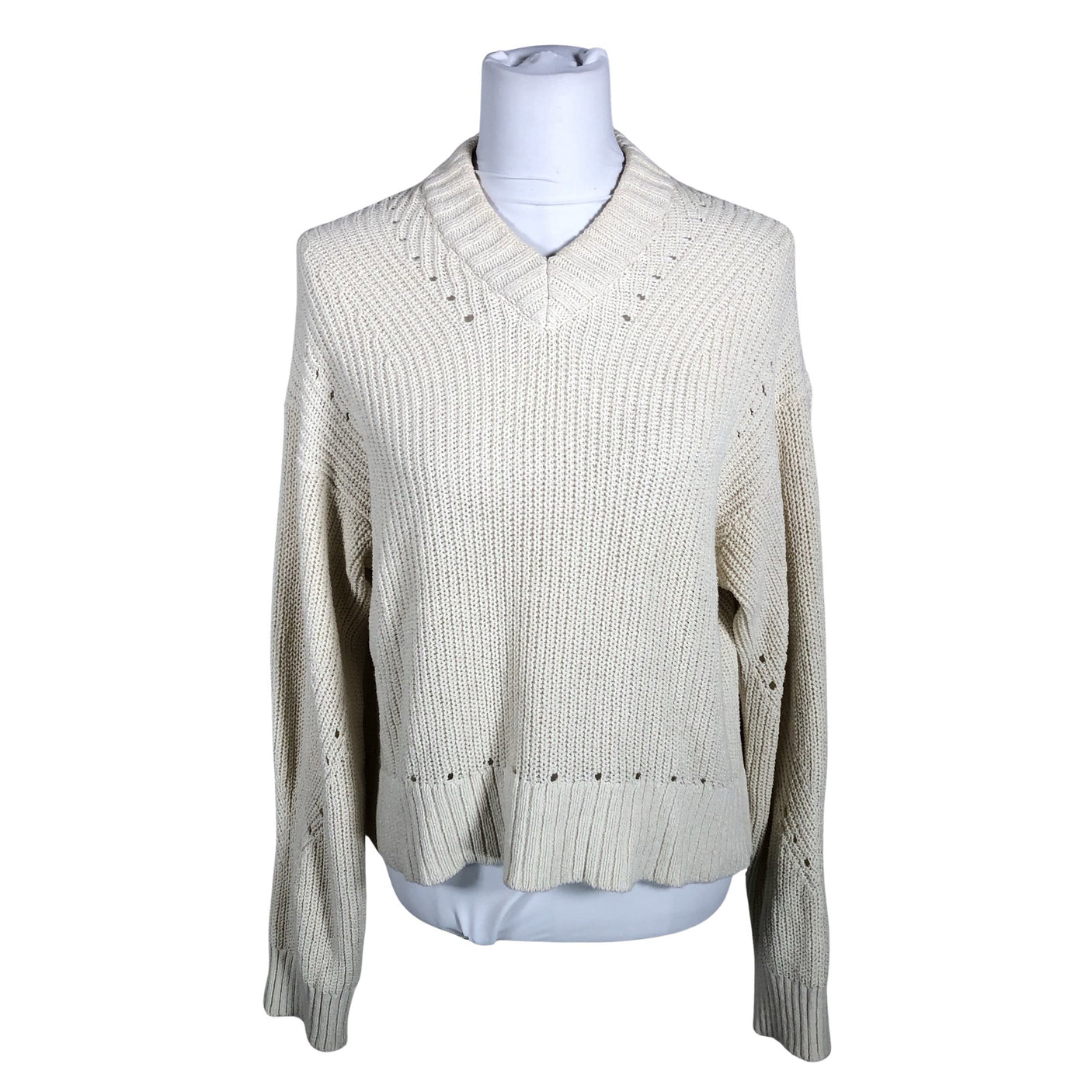 Unisex Samsoe&Samsoe - Kampsun, suurus 38 - Looduslik valge (1)