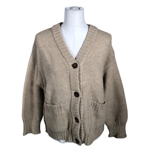Unisex The Knotty Ones - Kardigan, suurus 36 - Beige (1)