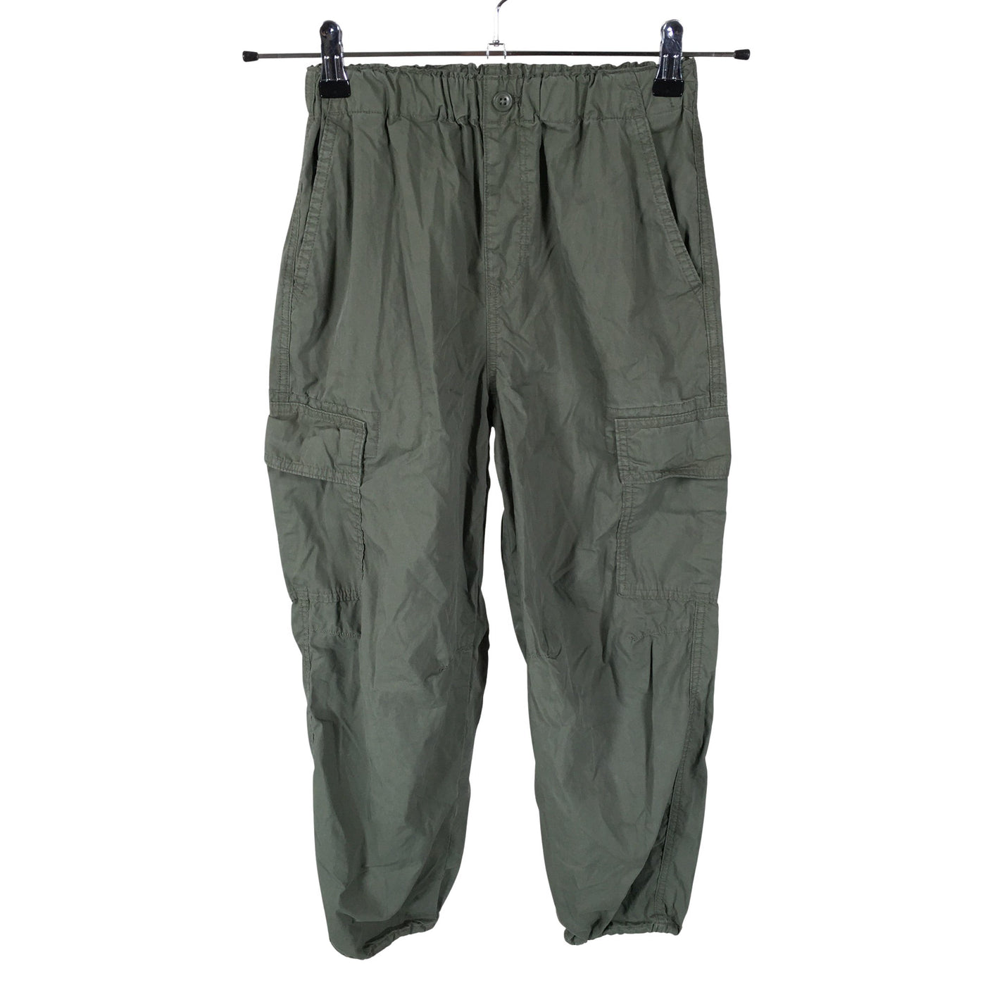 Unisex Uniqlo - Mittevenivad püksid, suurus 146 - 152 - Roheline (1)