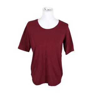 Unisex Nanso - T-särk, suurus 40 - Veinipunane (1)
