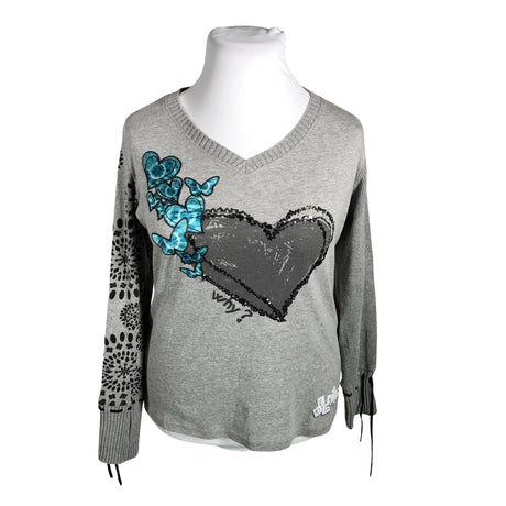 Unisex Desigual - Kampsun, suurus 42 - Hall ()