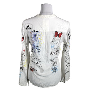Unisex Desigual - Pluus, suurus 38 - Valge (2)