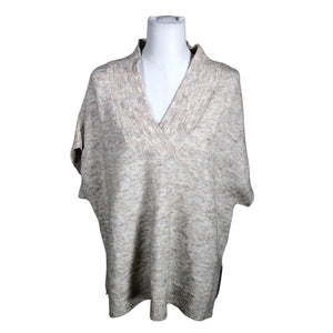 Unisex Fransa - Kampsun, suurus 40 - Beige (1)