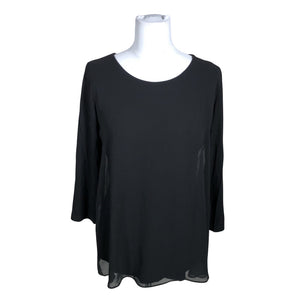 Unisex Ril's - Trikotaažist tuunika, suurus 40 - Must (1)