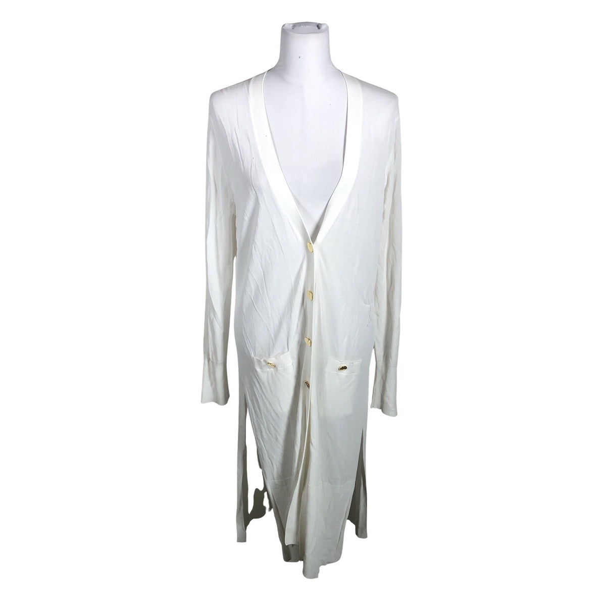 Unisex Ril's - Kardigan, suurus 40 - Valge (1)