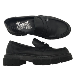 Unisex Rieker - Mokassiinid, suurus 37 - Must (1)