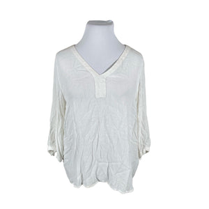 Unisex Kaffe - Pluus, suurus 46 - Valge (1)