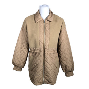 Unisex Selected - Tepitud jope, suurus 36 - Beige (1)