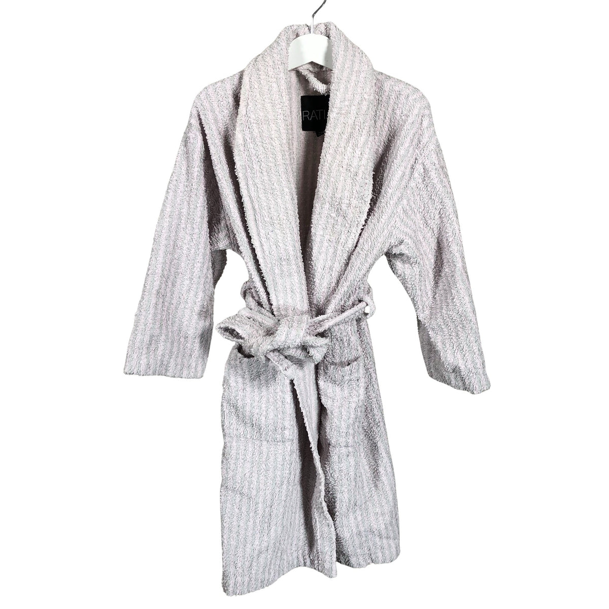 Unisex Ristomatti ratia - Hommikumantel, suurus 116 - 122 - Heleroosa (1)