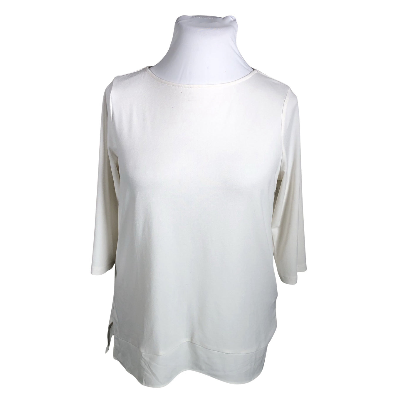 Unisex Esprit - Trikotaažist pluus, suurus 42 - Valge (1)