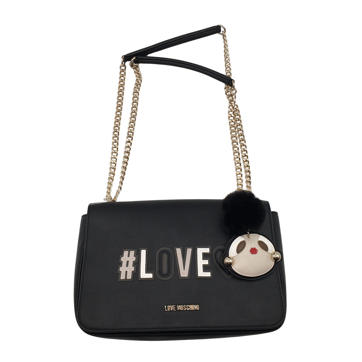 Unisex Love Moschino - Õlakott, suurus Midi - Must (1)