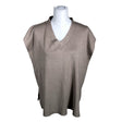 Unisex Cut & Pret - Kootud vest, suurus 38 - Beige ()