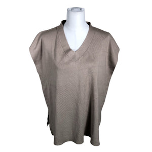 Unisex Cut & Pret - Kootud vest, suurus 38 - Beige (1)