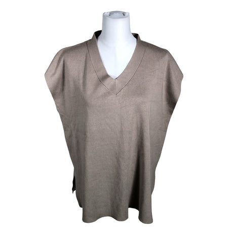 Unisex Cut & Pret - Kootud vest, suurus 38 - Beige ()