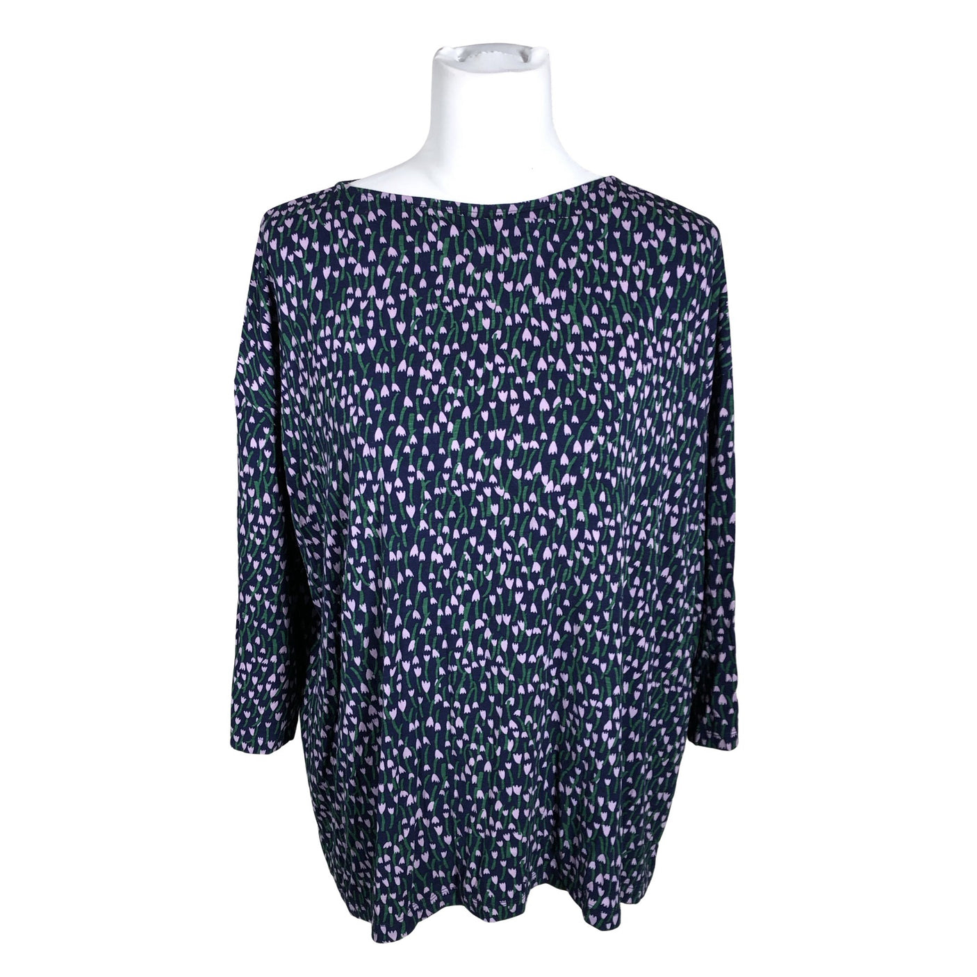 Unisex Marimekko - Trikotaažist pluus, suurus 40 - Sinine (1)
