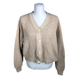 Unisex Twothirds - Kardigan, suurus 40 - Beige ()