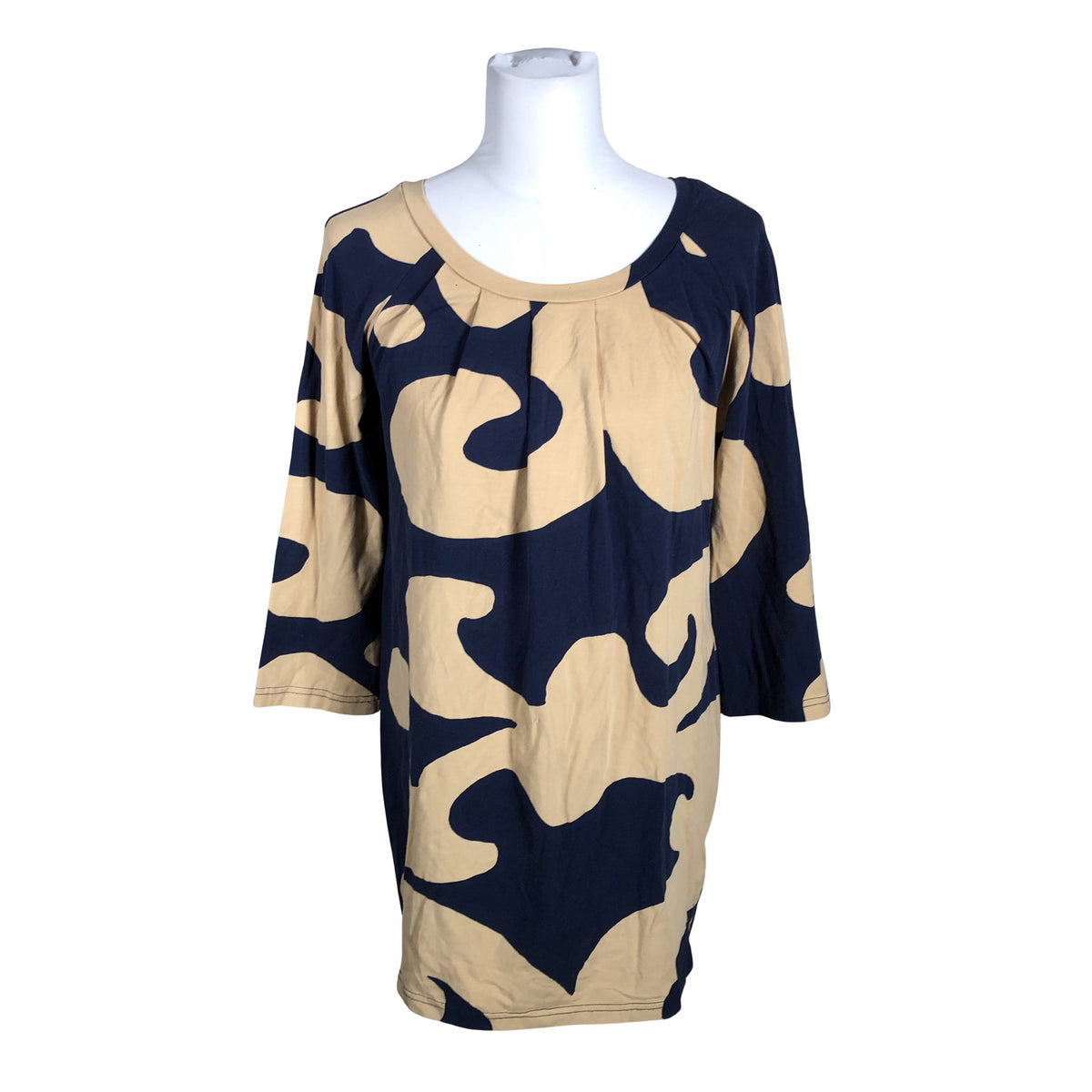 Unisex Marimekko - Trikotaažist kleit, suurus 38 - Beige (1)